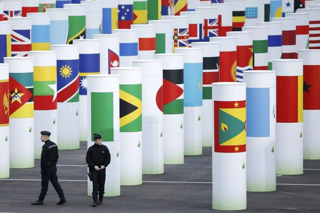 Outside the COP21 Meetings