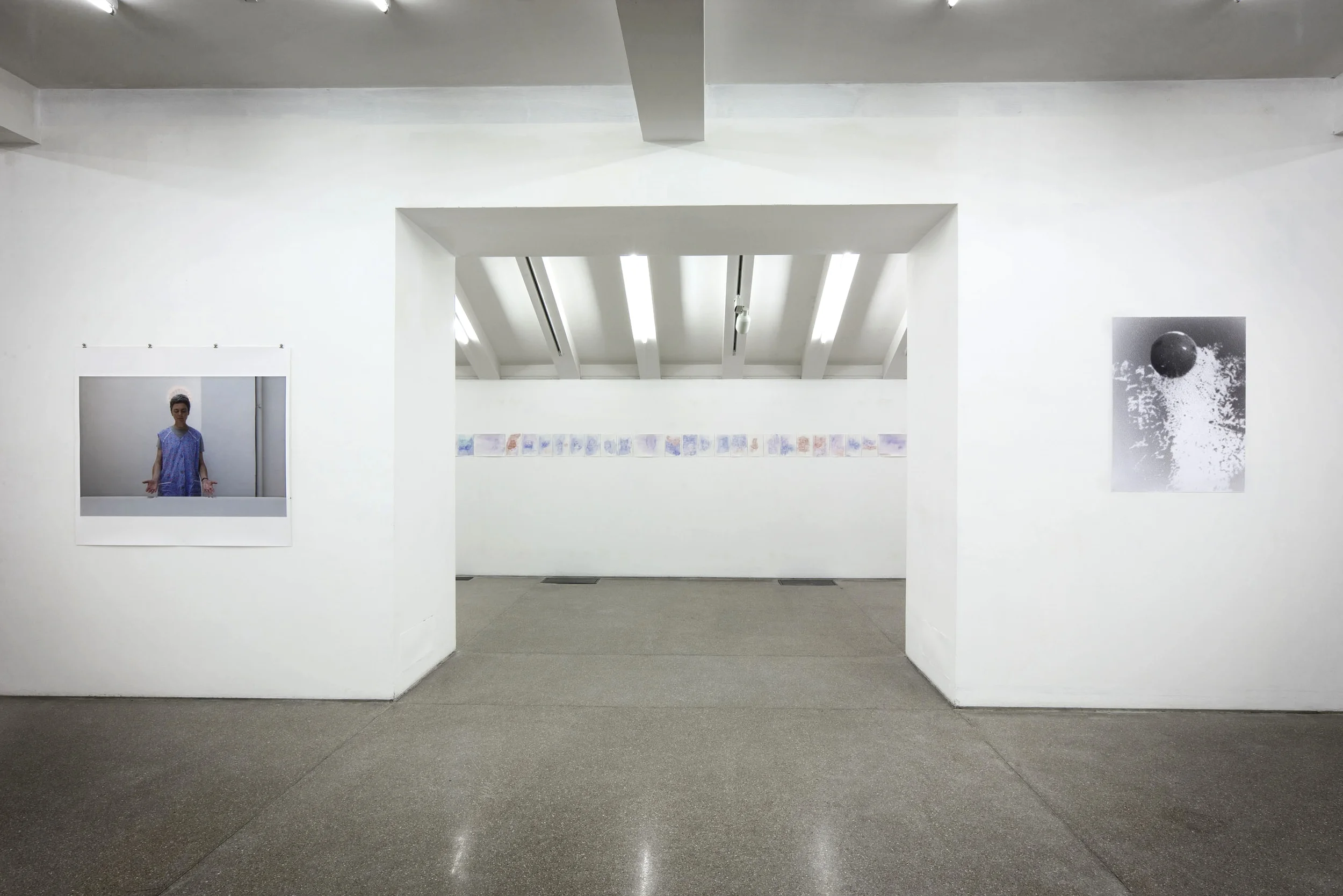 Installation view, The British School at Rome