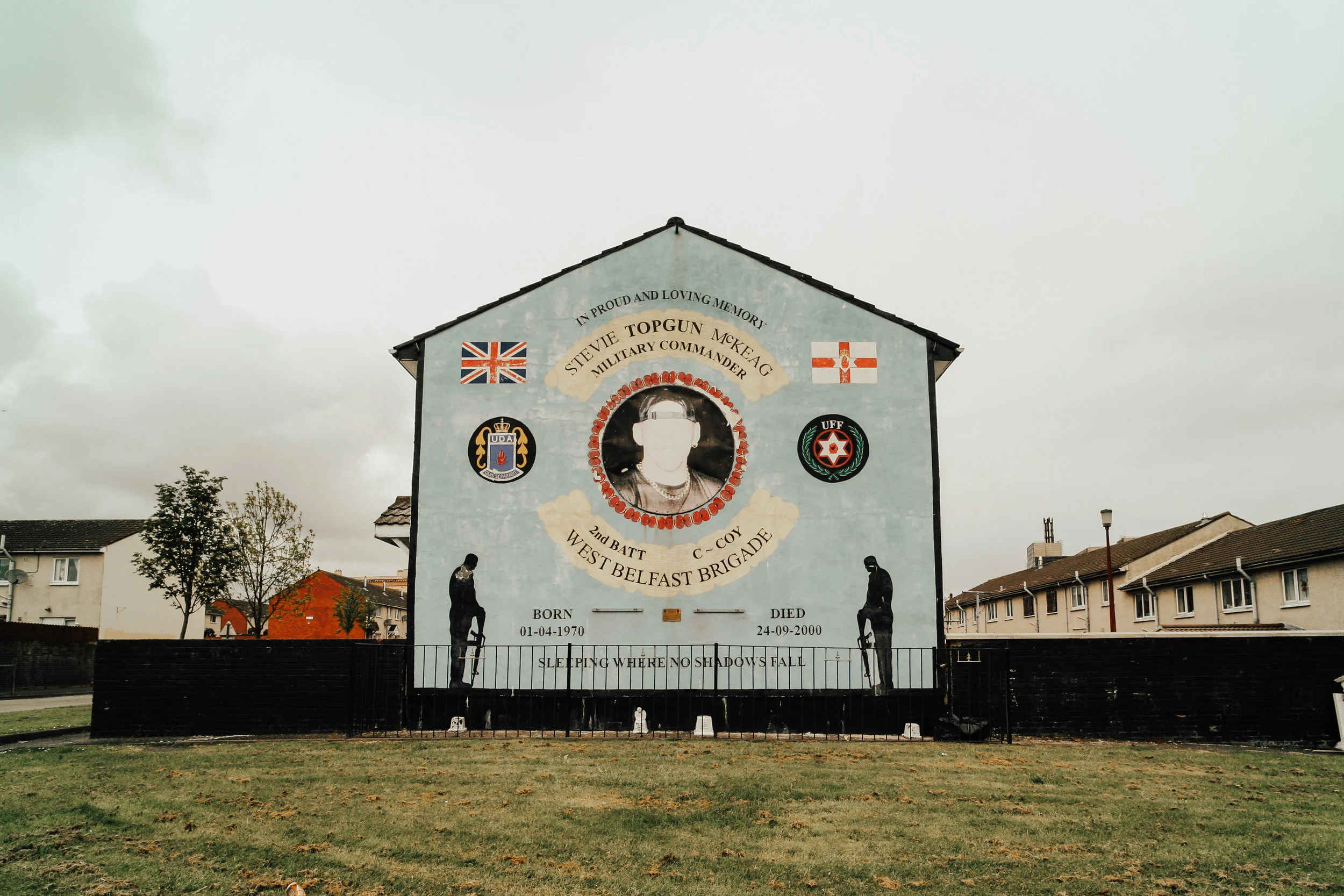 Stephen McKeag (1 April 1970 – 24 September 2000), nicknamed "Top Gun", was a Northern Irish loyalist and a Commander of the Ulster Defence Association's (UDA) 'C' Company in the 1990s. He is responsible for many brutal killings of Catholics and Republicans. He is also have thought to have shot the most Catholics in the North. Although most of his operations took place from the Shankill Road in Belfast McKeag was actually a native of the lower Oldpark Road in the north of the city.