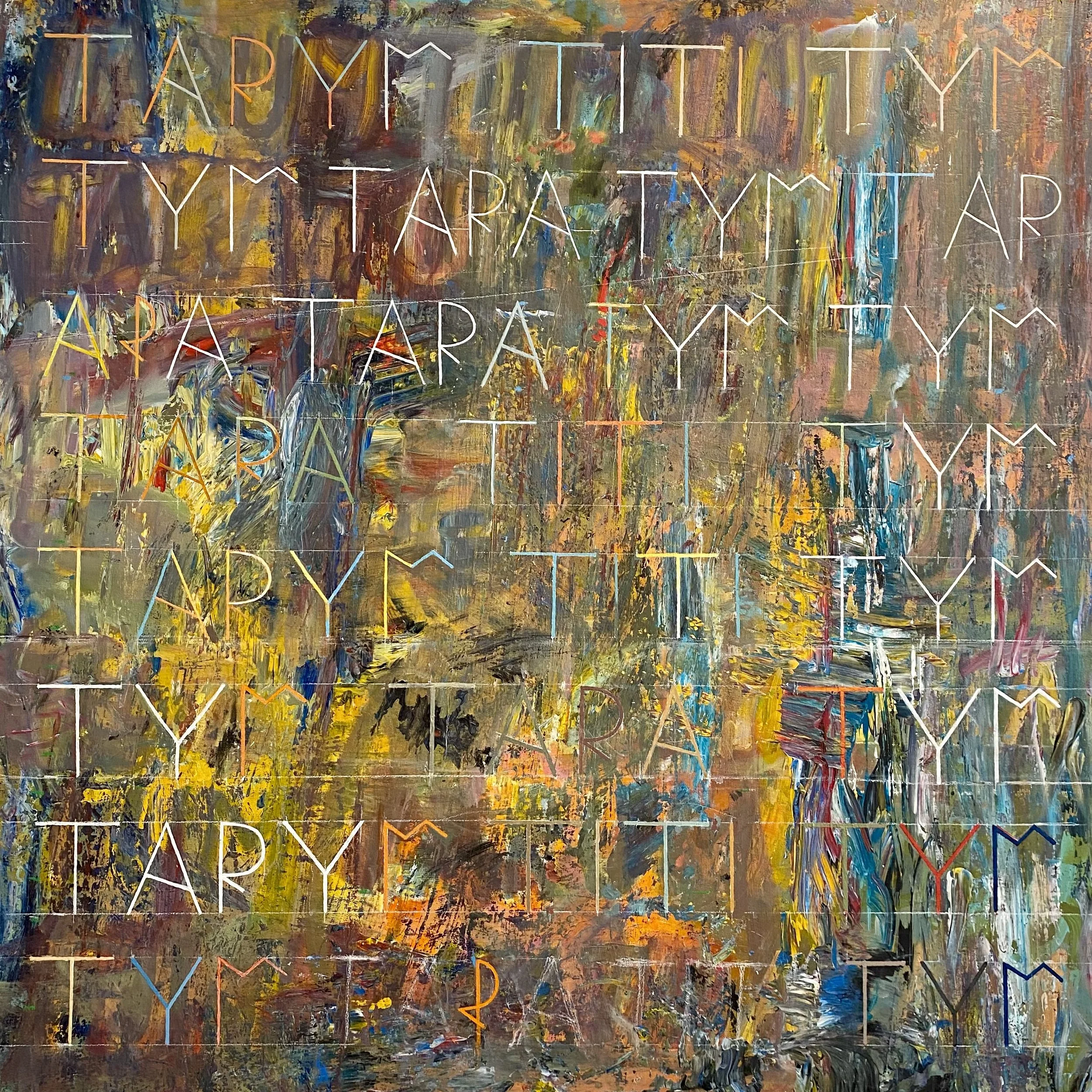 Tarum Titi Tum Tum in the semi Phoenician script (SOLD)