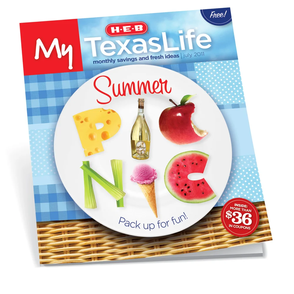 HEB My Texas Life Cover designs — By Dennis Ochoa