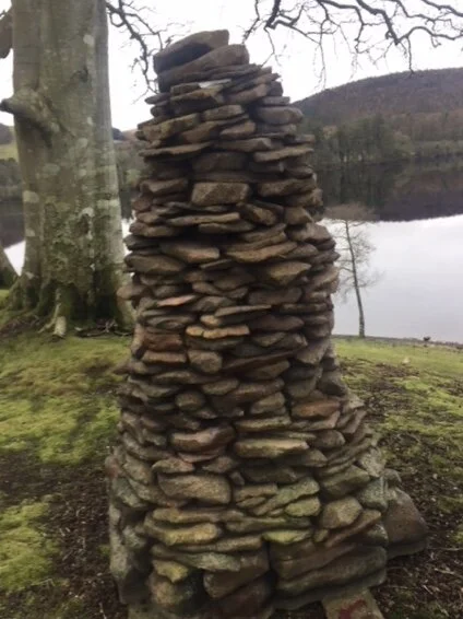 Cairn Stones - Outlander S4.  Made with Rachel George