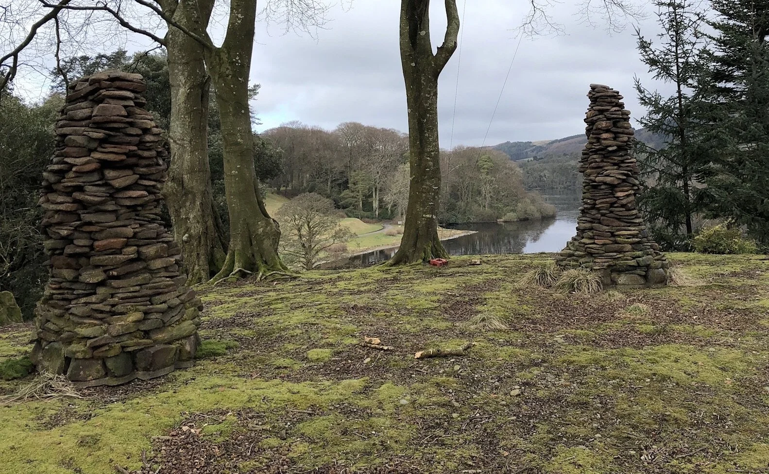 Cairn Stones - Outlander S4.  Made with Rachel George