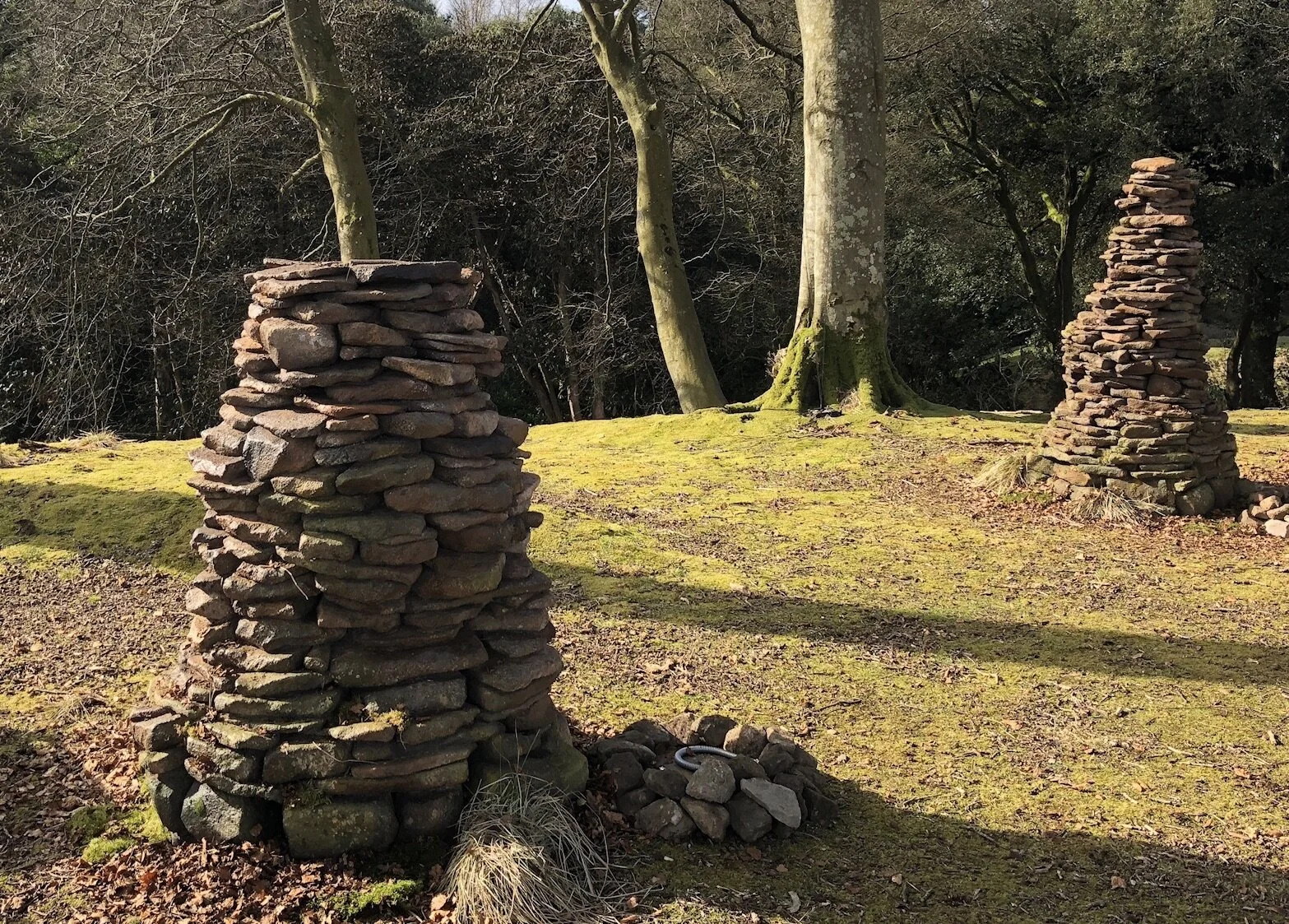 Cairn Stones - Outlander S4.  Made with Rachel George