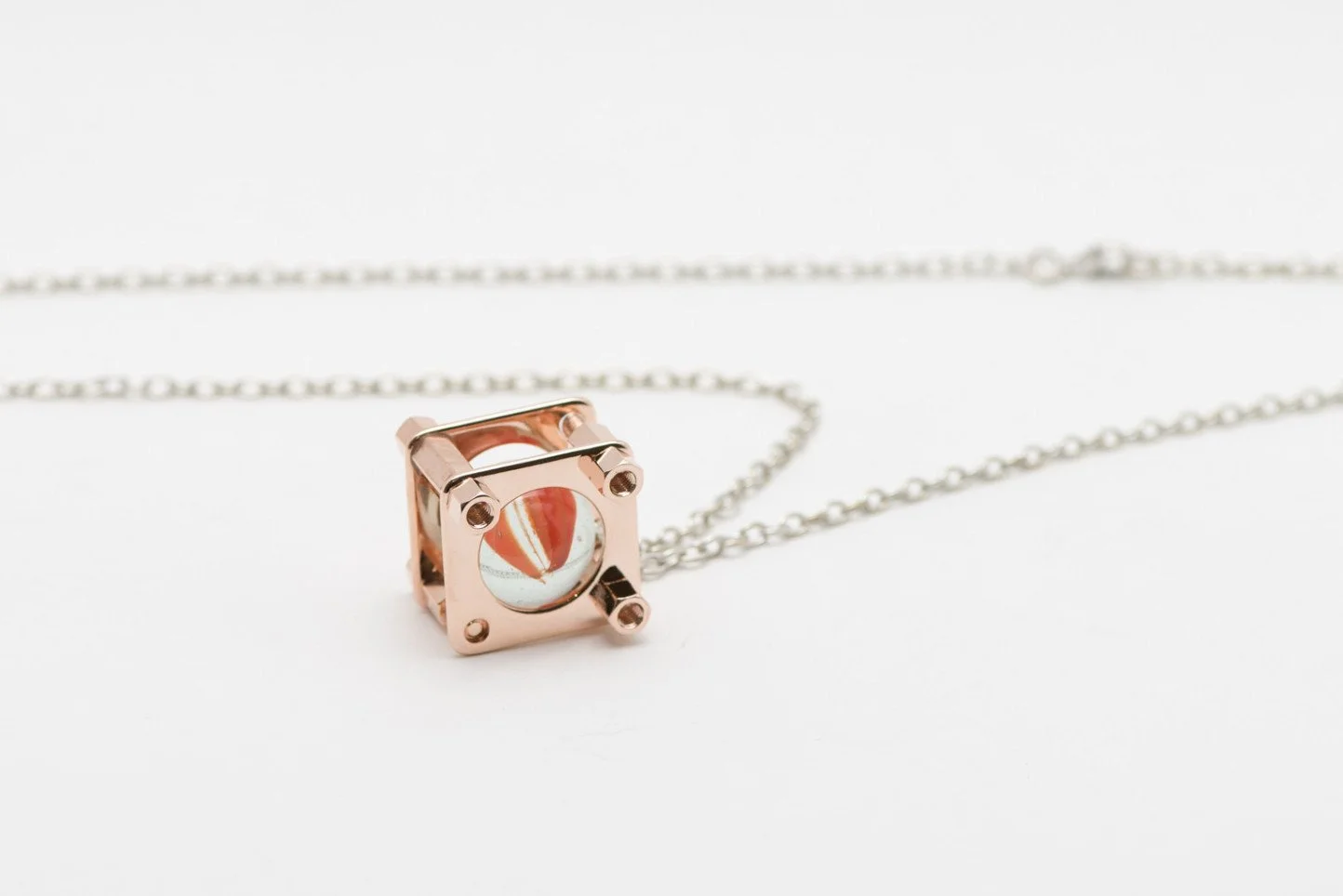 Trapped Marble Brass Necklace 1.jpg
