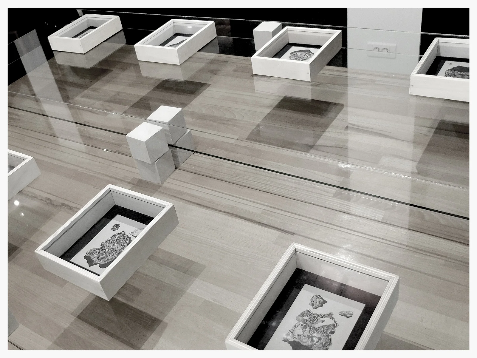 Traces, œil et vidéo, 2015 / photographies © Lydie Gautier