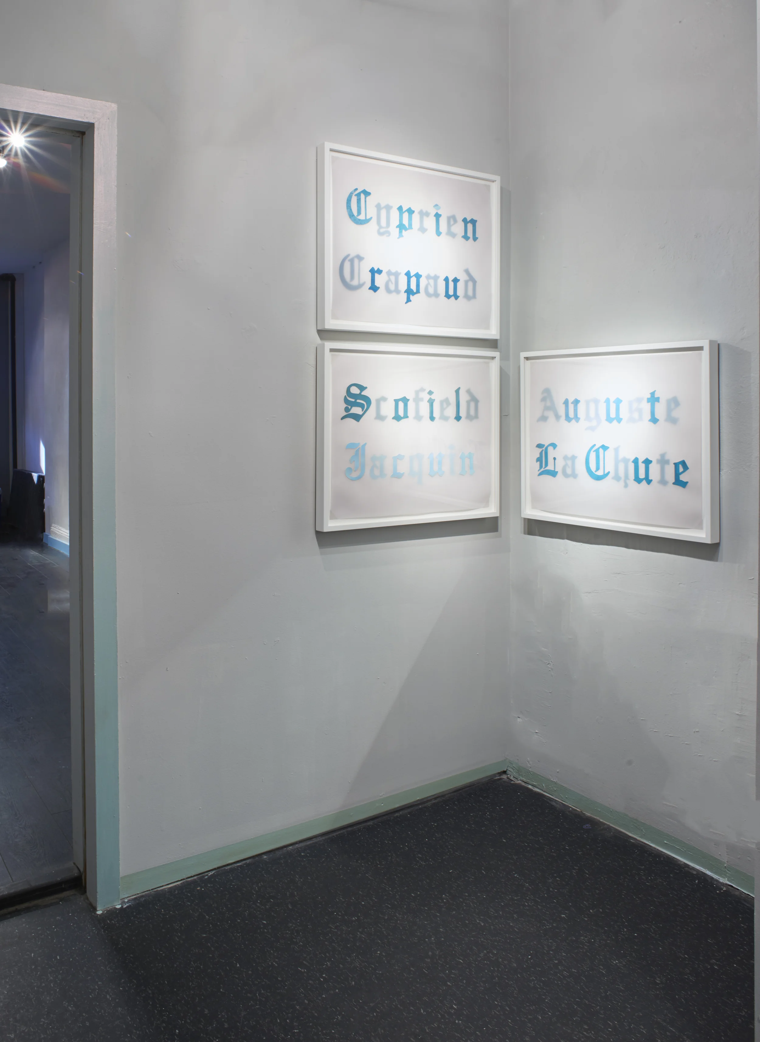 Installation image: Lisa Blas "After lost space(s)" / March 8, 2016 Photography: Brett Moen Courtesy: Kai Matsumiya / New York