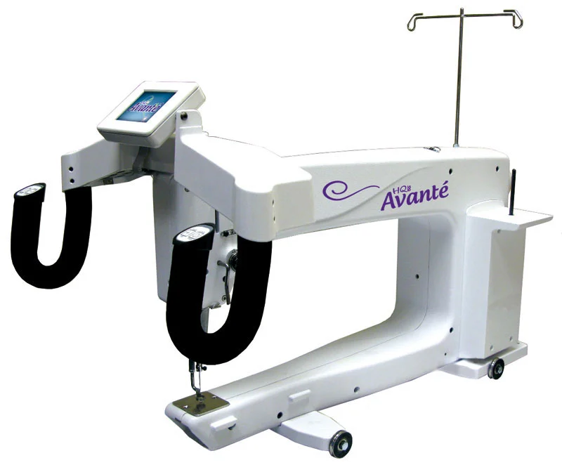 Control the entire process of creating and finishing quilts. The HQ Avanté provides just the right amount of quilting space for today’s quilters. You’ll comfortably be able to quilt heirlooms and gifts for family, friends and charity for hours at a time. Integrated technology and engineering provide the functionality that quilters demand, paired with the smoothest stitch in the industry.