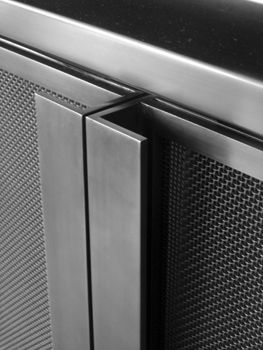 Hardware hot-rolled steel perforated cabinet doors.jpg