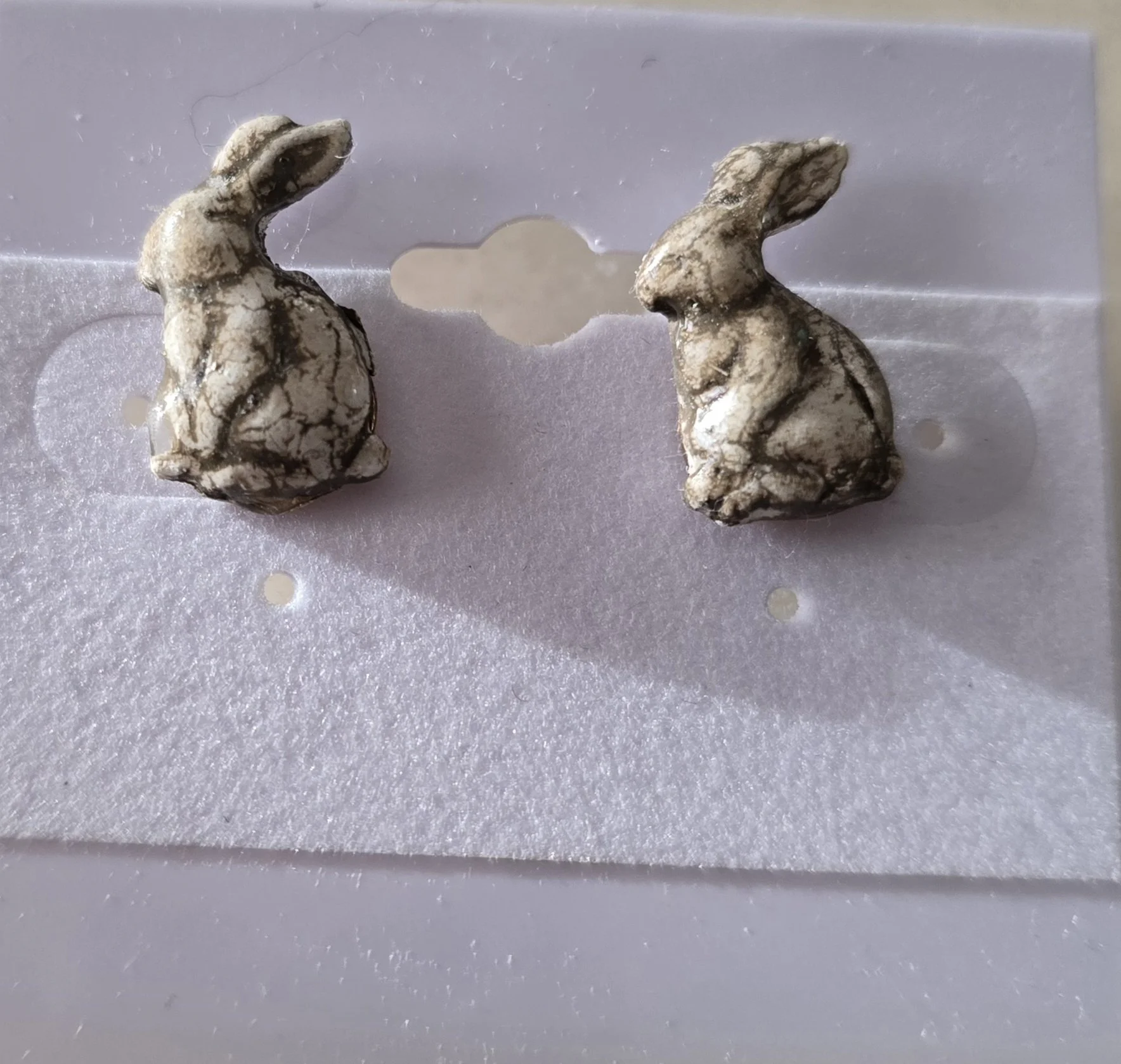 Bunny Post Earrings