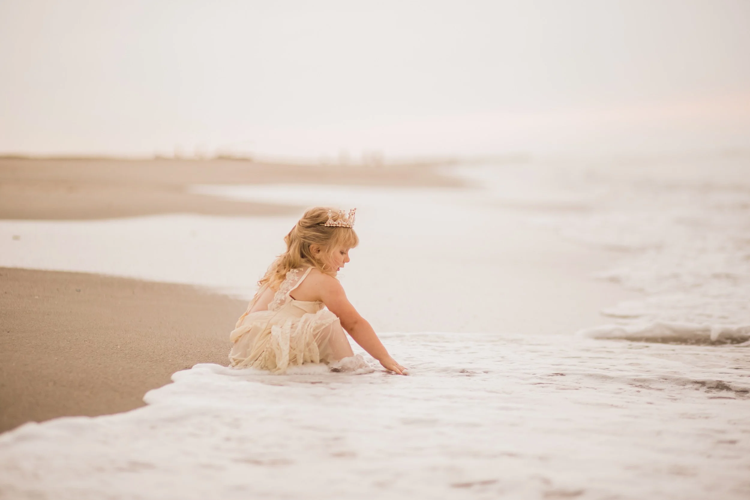 Asheville, NC Child Photographer | Frankie's Sunrise Carolina Beach Birthday Session
