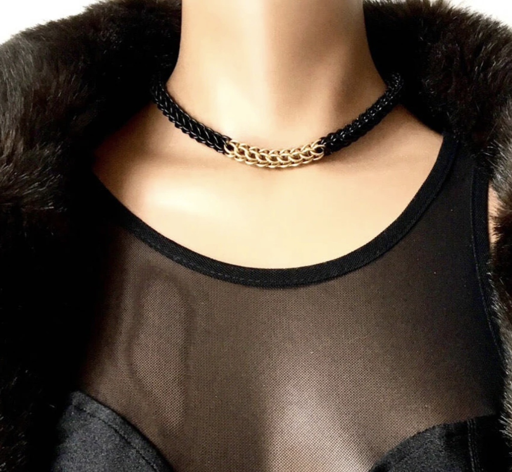 ELEGANT CHAIN CHOKER — Revival Shop Seattle