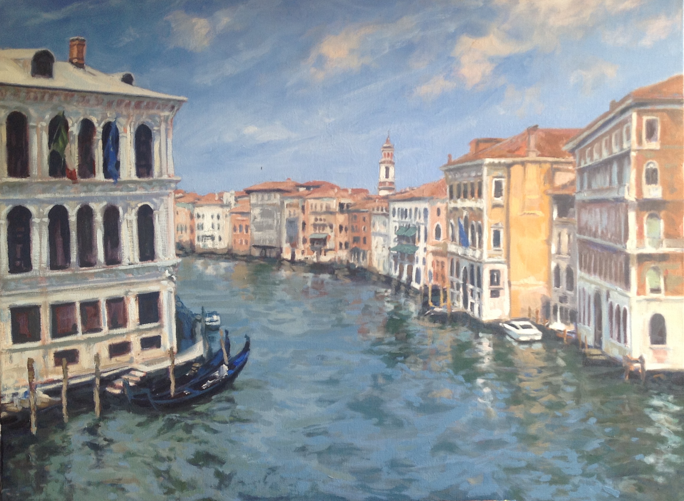 "Reflections of Venice" 30x40 Oil on Linen / Sold
