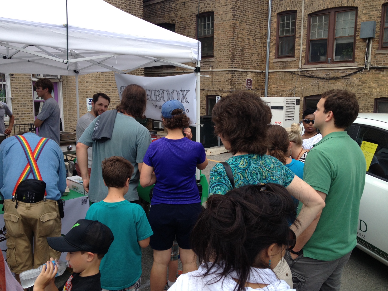Our first public tasting at Custer's Fair 2014 went great!