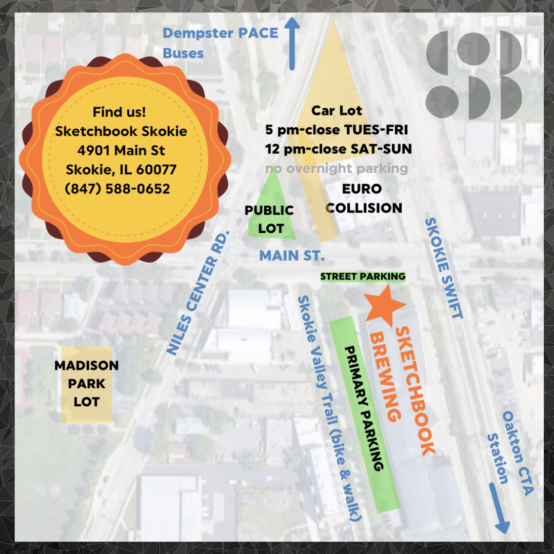 Skokie Brewery & Taproom — Sketchbook Brewing Co.