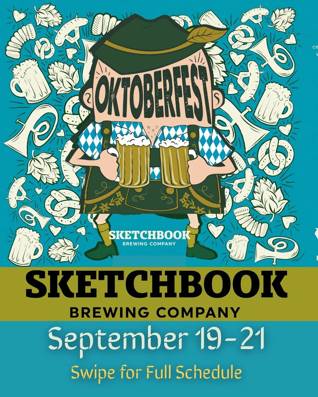 The Oktoberfest schedule is here! Join in all the fun next weekend (9/19-21) at both taprooms with plenty of food, lots of live music, a couple of competitions, some kids art work, and barrels of Oktoberfest beer! Prost!

More info at link in bio. 

