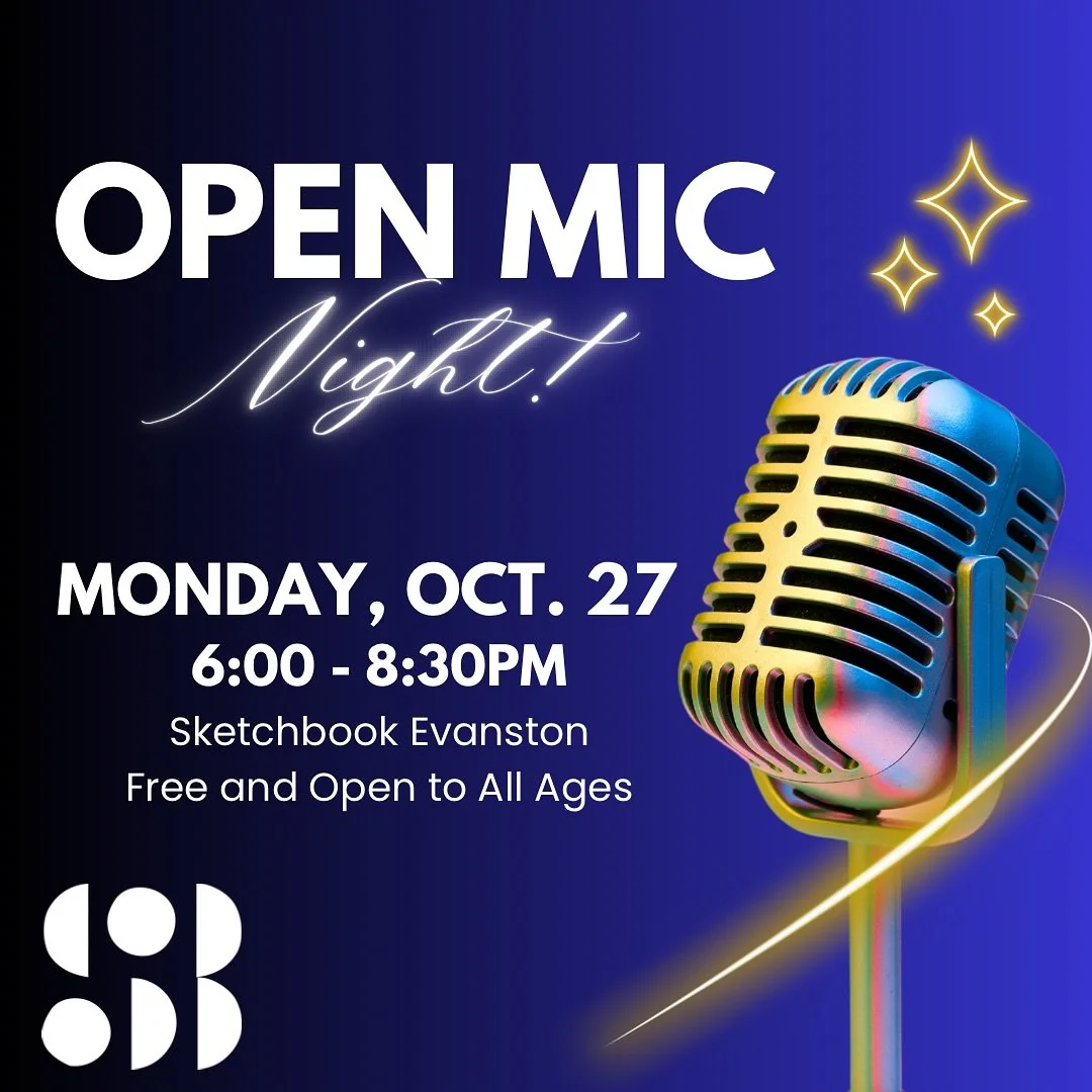 Get your song, poem, passage or &ldquo;tight five&rdquo; ready and join us for the next Open Mic Night in Evanston next Monday (10/27). The night is free and open to all ages. The stage opens at 6:00pm. See you there!
🎤
🍺
🎤
🍺
#openmic #chicagoope