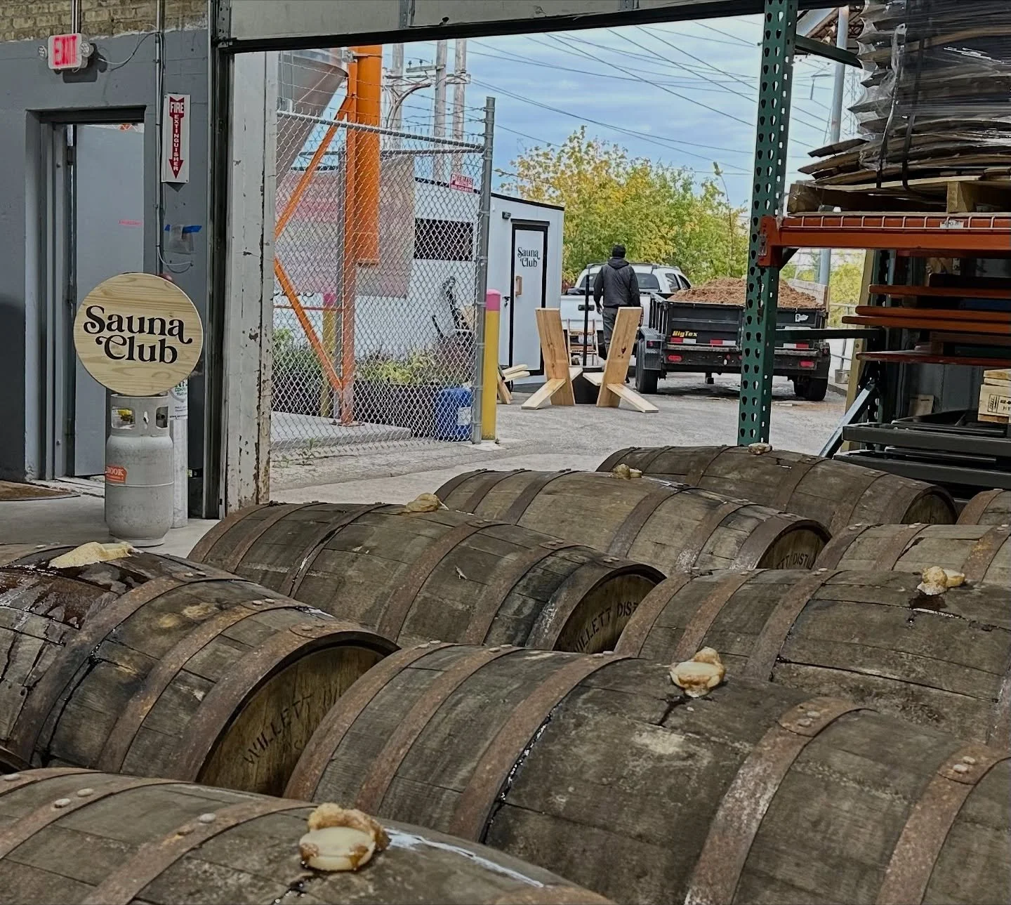 Just in time for the fall temps, the Sauna Club returns to the Skokie taproom parking lot on Tuesday, November 4. Every Tuesday and Thursday through all winter, stop by, step in and cleanse those pores. And then come in for a beer! Sign up for your s