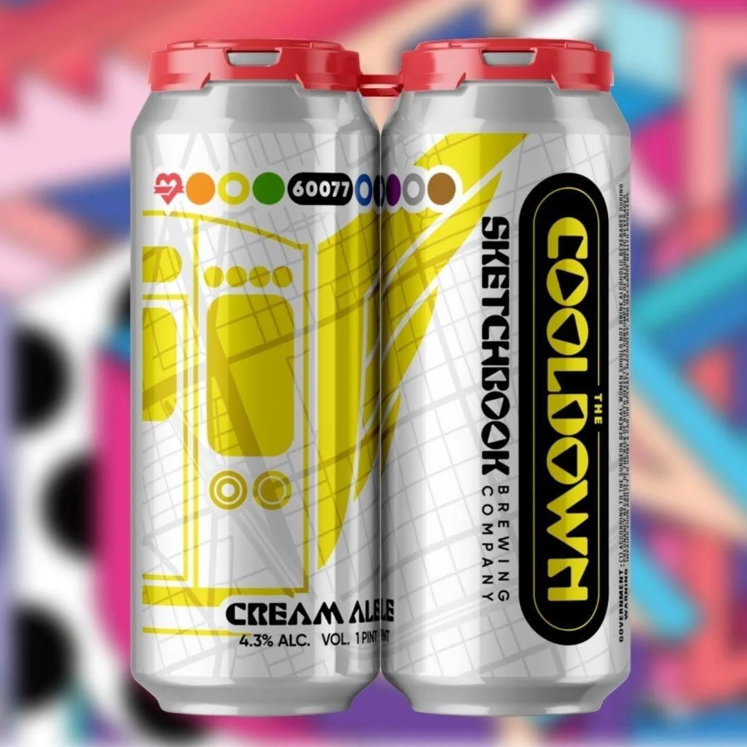 Tapping today! Brewed in collaboration with our favorite run/walk club, Skokie Swifters, The Cooldown cream ale is brewed as the American response to crisp, European lagers. The Cooldown is smooth with high carbonation and a lower ABV, lightly dry ho