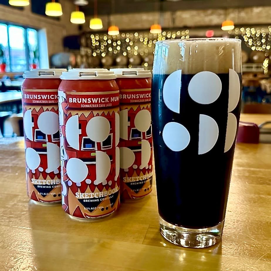 Brunswick Mum is back and tapping today! A clean, slightly roasty dark lager, Brunswick Mum schwarzbeir dark lager is something beautiful and unexpected - a historical beer, originally brewed in the Middle Ages (think 15th century and earlier) in the