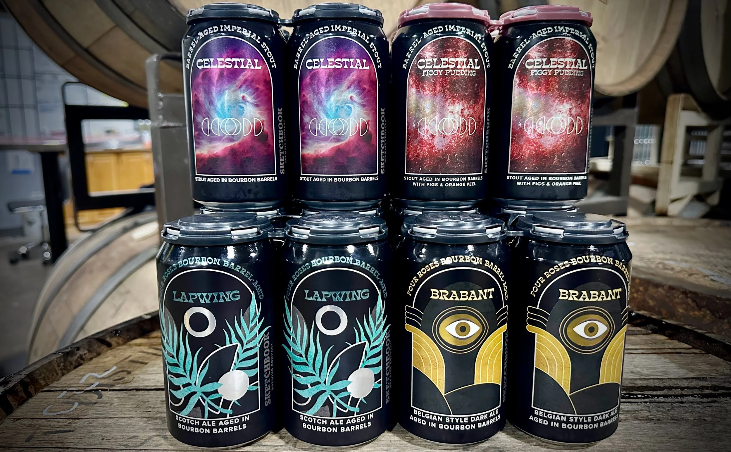 BarrelAged Beers Fall 2023 — Sketchbook Brewing Co.