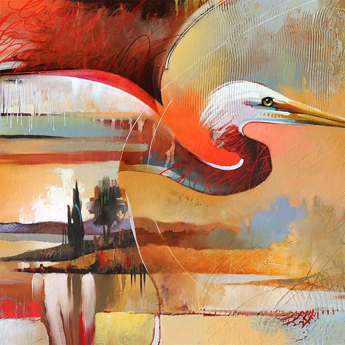 Contemporary Bird Artwork