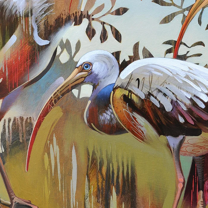 Modern Bird Artwork Naples Fl