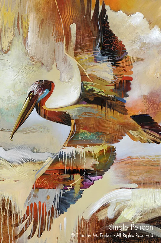 Modern Bird Artwork Naples Fl
