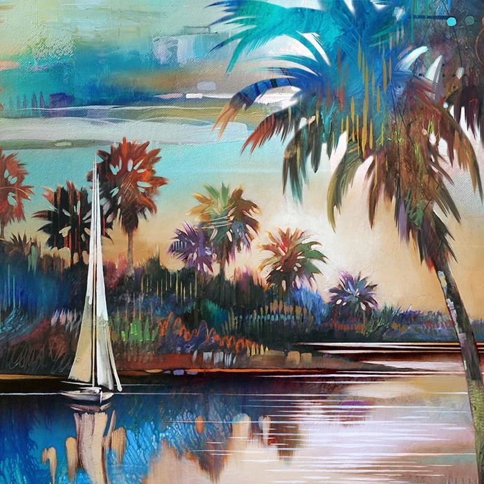 Landscape art, Contemporary landscape paintings, Seascape Art Naples FL, Modern landscapes, Wholesale Landscape Artwork Naples FL