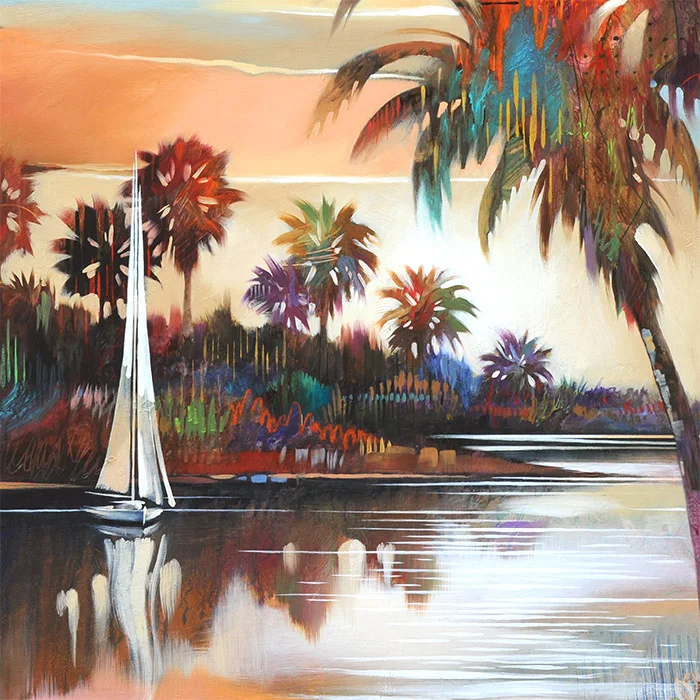 Landscape art, Contemporary landscape paintings, Seascape Art Naples FL, Modern landscapes, Wholesale Landscape Artwork Naples FL
