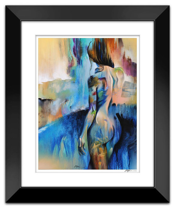 Abstract Figurative Art, Abstract Nudes, Artist Tim Parker 