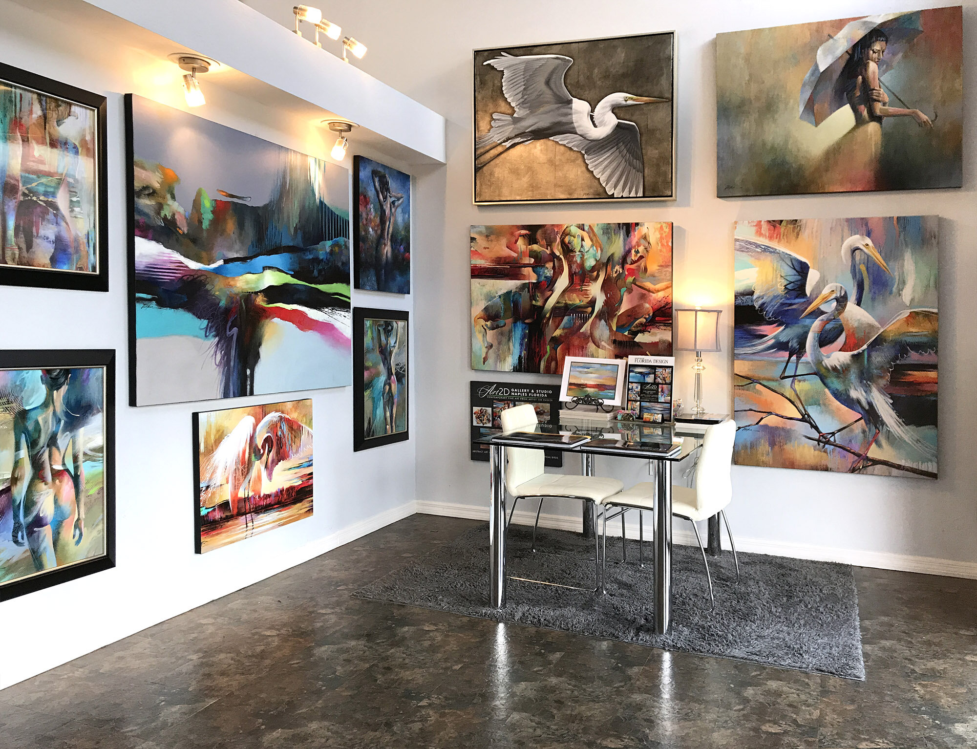 Modern Art Gallery Naples FL Local Artist Timothy Parker