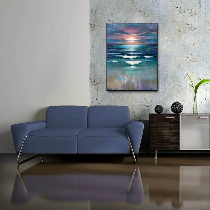Landscape art, Contemporary landscape paintings, Seascape Art Naples FL, Modern landscapes, Landscape Artwork Naples FL