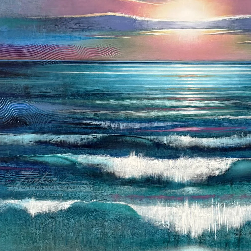 Landscape art, Contemporary landscape paintings, Seascape Art Naples FL, Modern landscapes, Landscape Artwork Naples FL