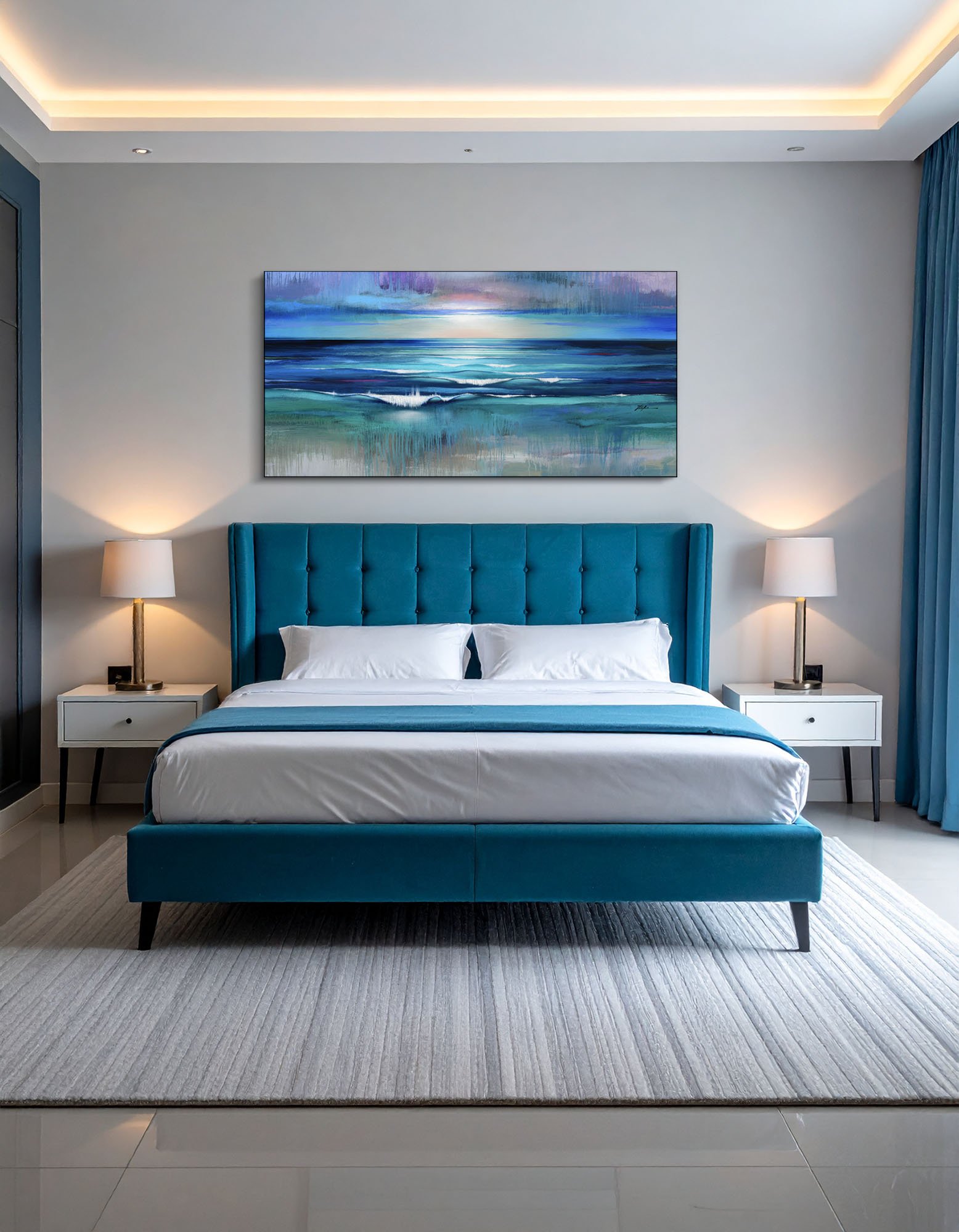 Modern Seascape Gulf of Mexico Art.jpg