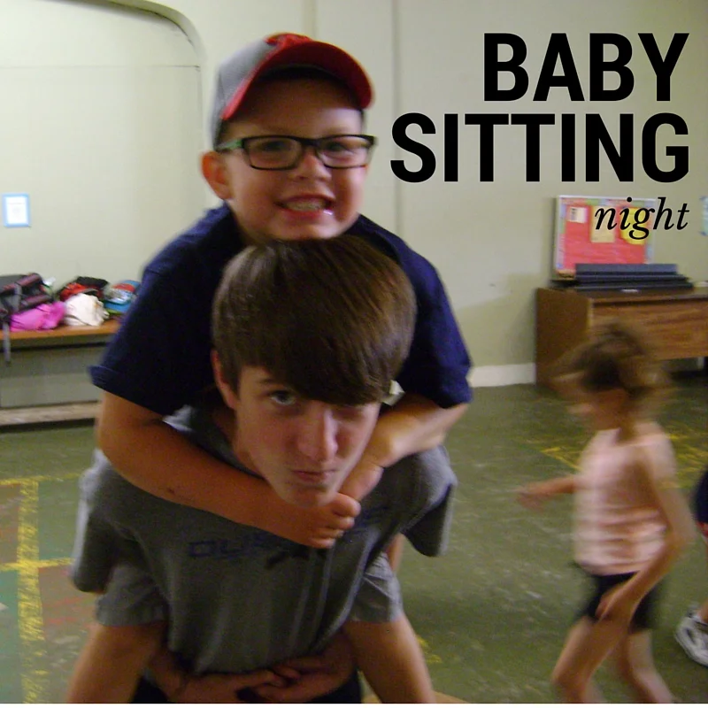 Babysitting Fundraiser