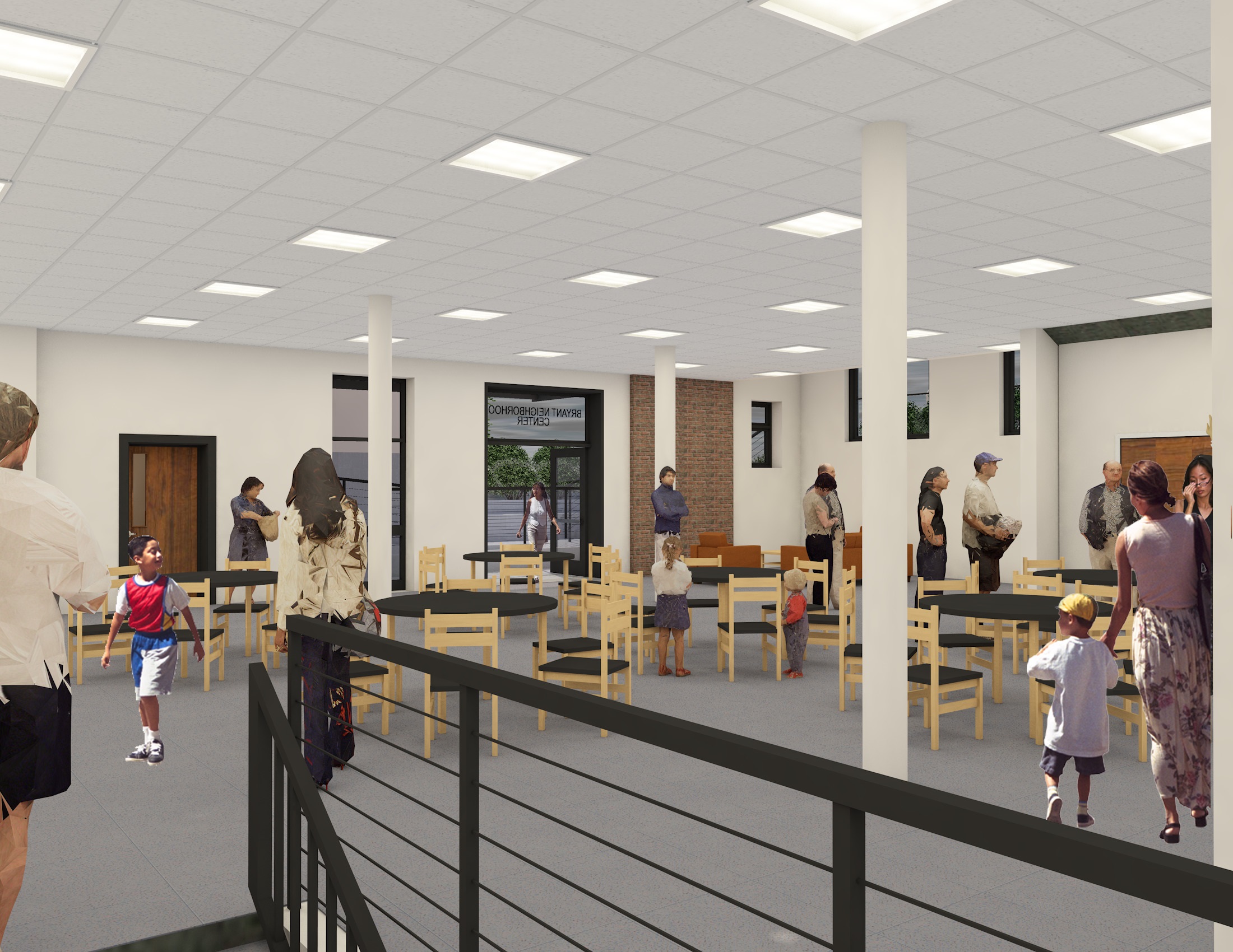 Bryant Neighborhood Center - Interior Looking South East