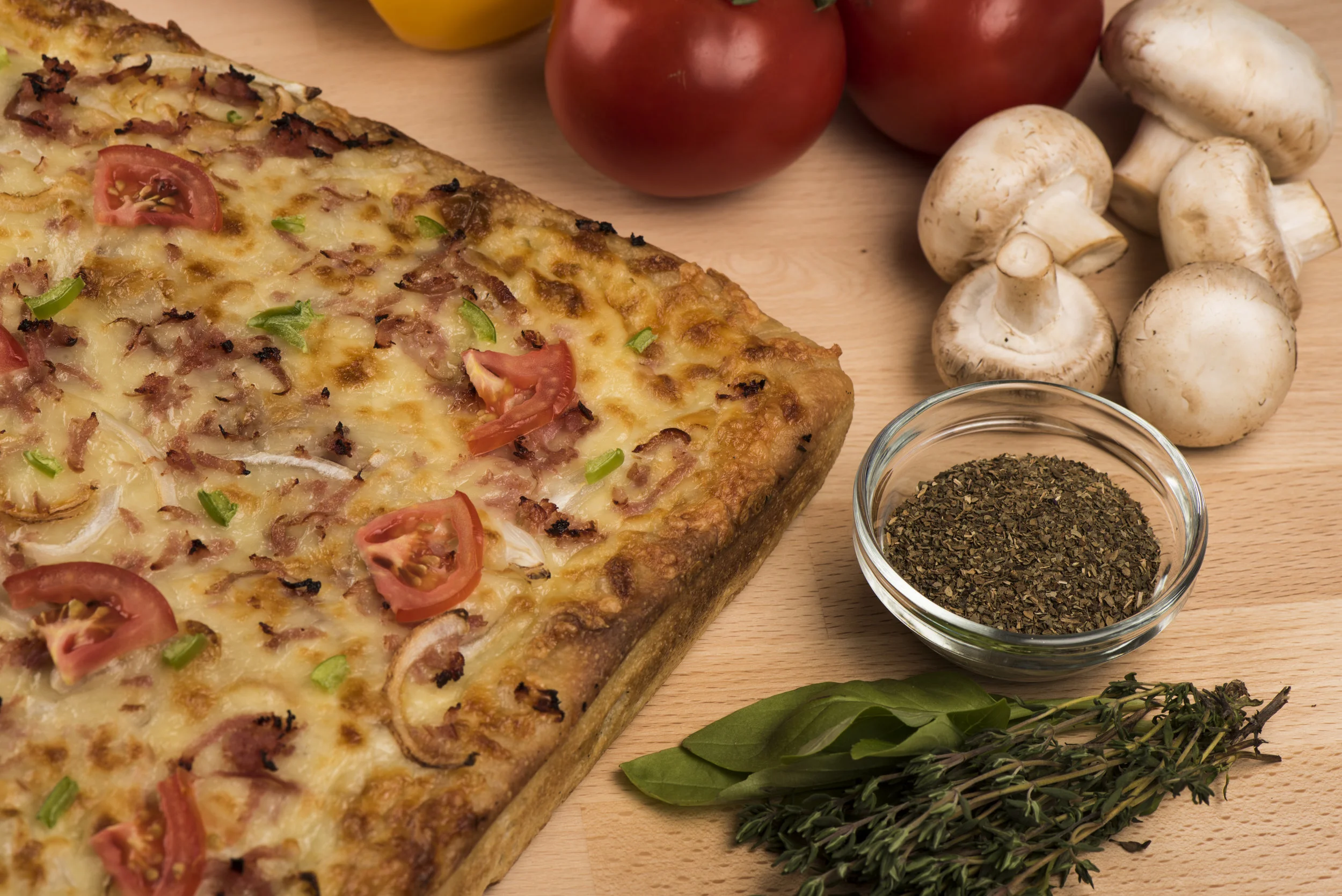 Triennium Take Over at Round Table Pizza