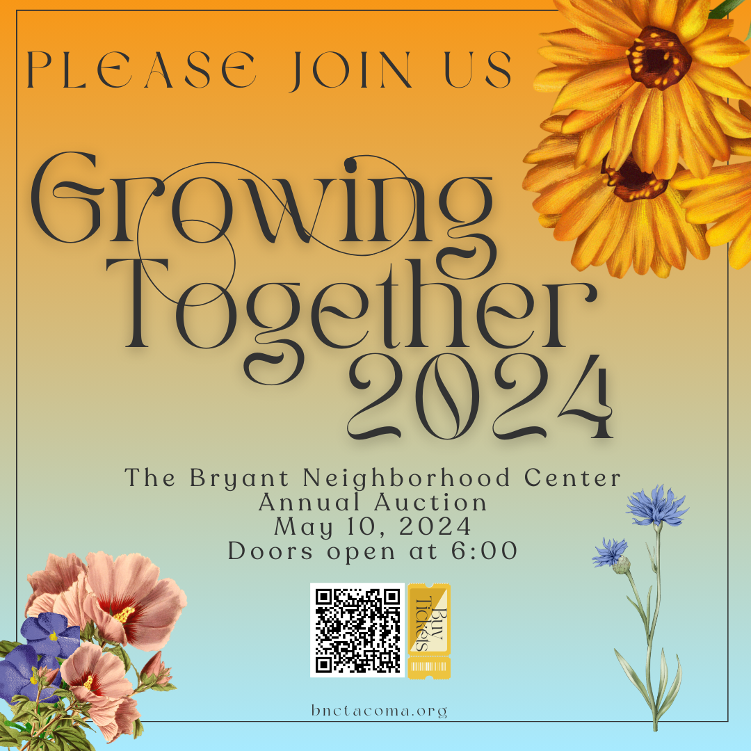 "Growing Together" Auction Tickets + Volunteer Opportunities!