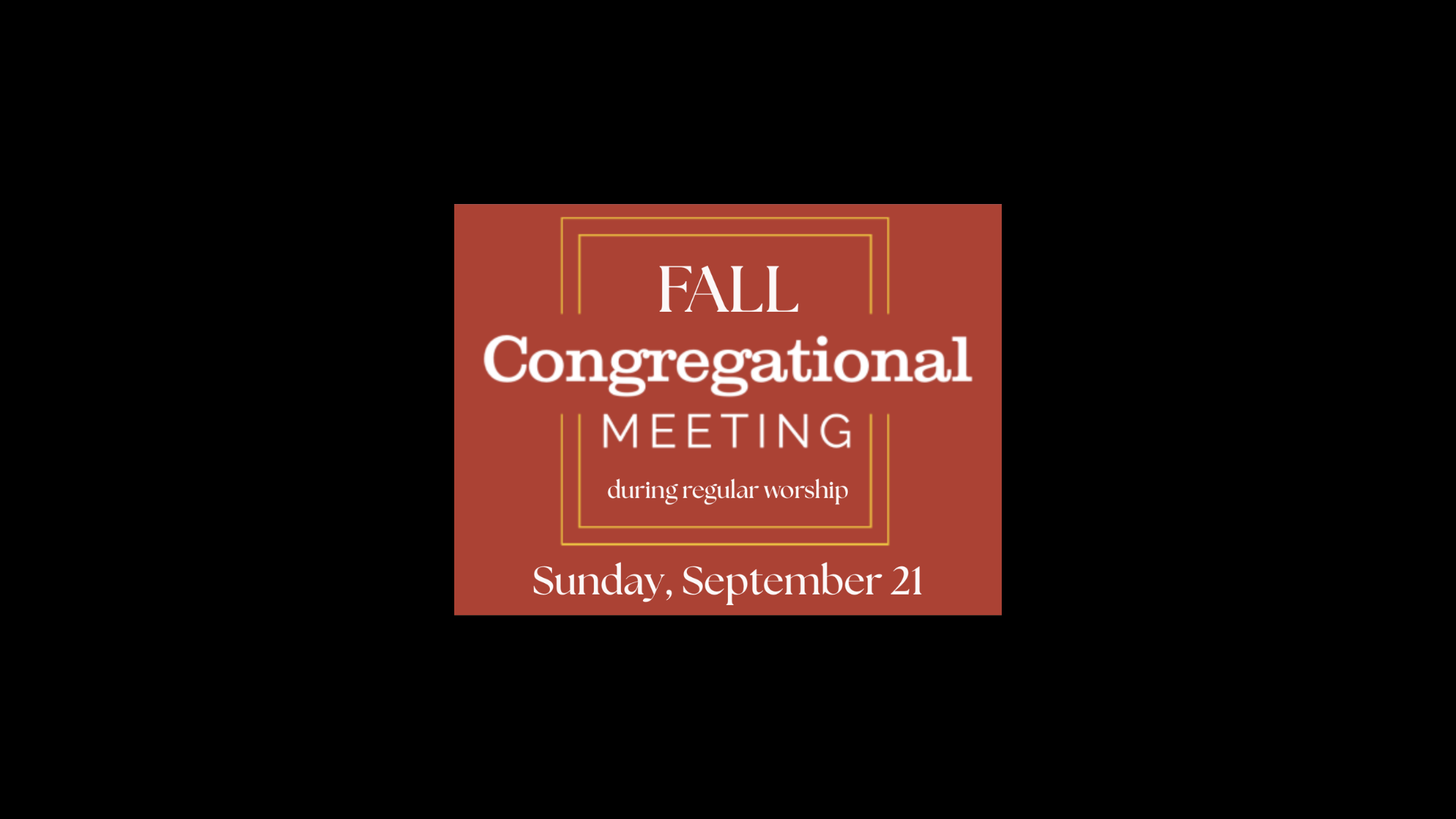 Events — Trinity Presbyterian Church