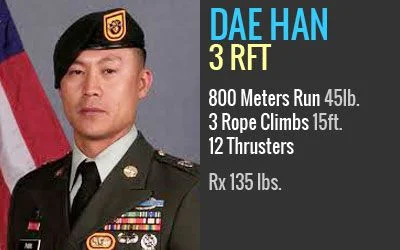 Dae Han Park | Age 36 | Watertown, Connecticut U.S. Army Sergeant First Class Dae Han Park, 36, of Watertown, Connecticut, assigned to the 3rd Battalion, 1st Special Forces Group (Airborne), based out of Joint Base Lewis-McChord, Washington, died on March 12, 2011 in Wardak province, Afghanistan, from wounds suffered when enemy forces attacked his unit with an improvised explosive device. He is survived by his wife, Mi Kyong, daughters Niya and Sadie, parents Joseph and Bonnie, and siblings Katie and Saejin.