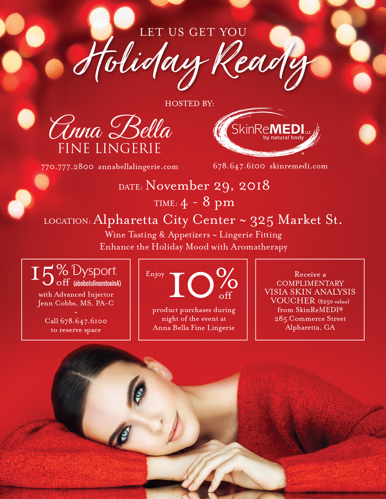 Anna Bella Fine Lingerie &amp; Skin ReMEDI Holiday