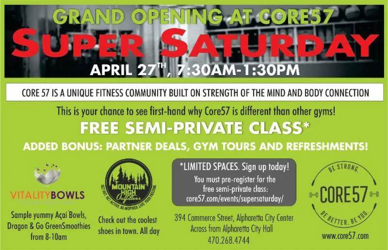Core57 Super Saturday