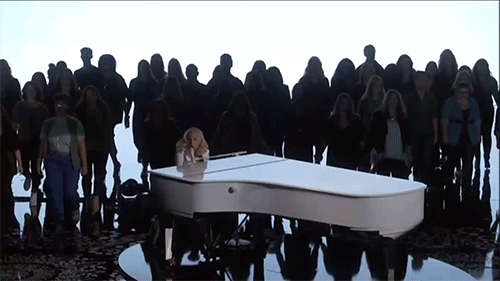 On Stage at the Oscars 2016