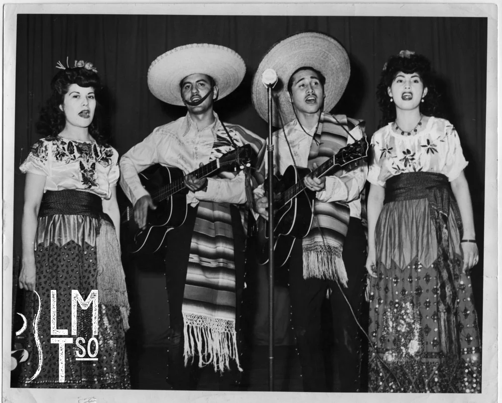 1946 Trini Huerta Barrientos, Leo Barrajas, Arturo & Jay Huerta