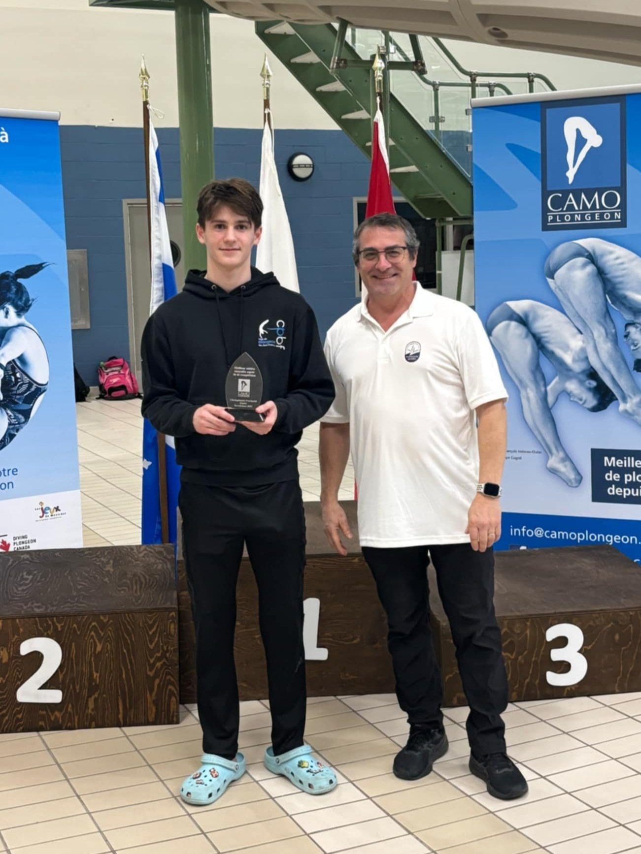 Raphaël Dassylva (Victoriaville) et Florence Comtois (Montréal) brillent au Championnat provincial Espoir à Terrebonne