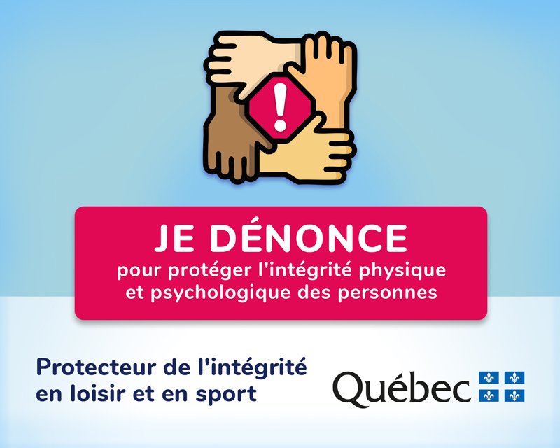 📢 Une avanc&eacute;e importante pour des environnements plus s&ucirc;rs en sport et en loisir au Qu&eacute;bec!
Le Protecteur de l&rsquo;int&eacute;grit&eacute; en loisir et en sport (PILS) est officiellement en fonction, conform&eacute;ment aux nou