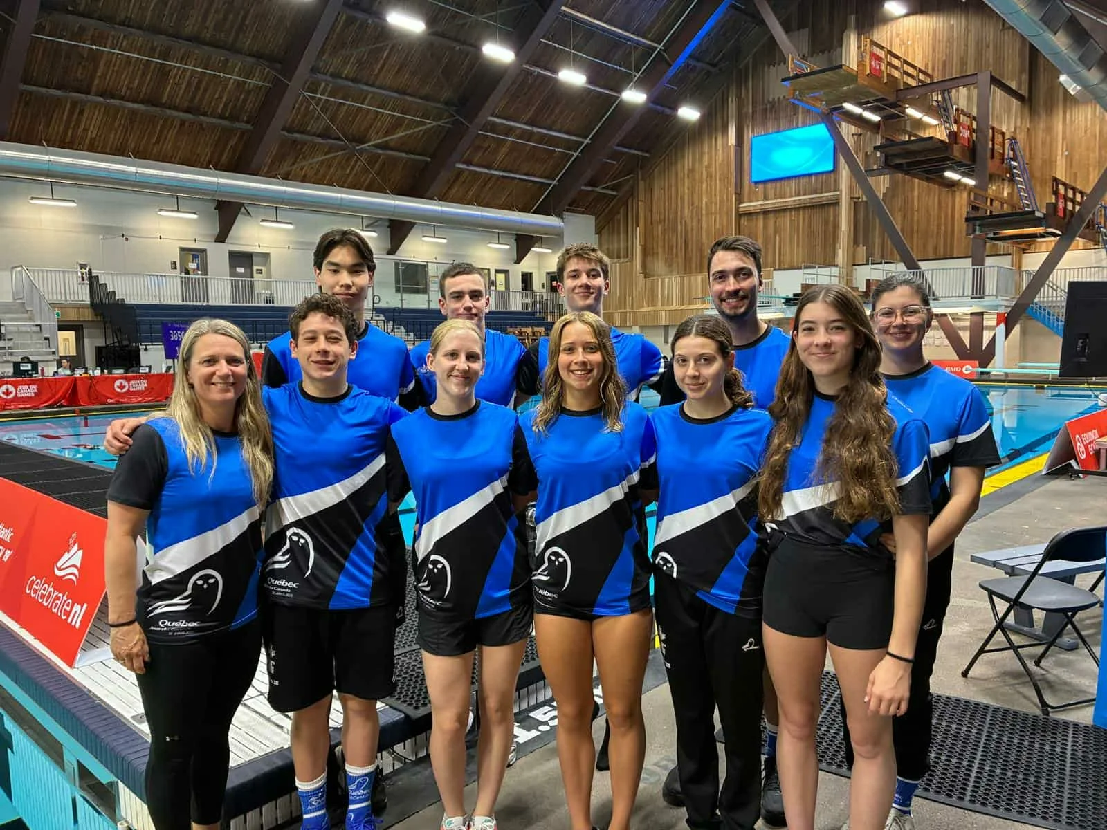  Plongeon Québec souligne les performances remarquables de son équipe aux Jeux du Canada 2025
