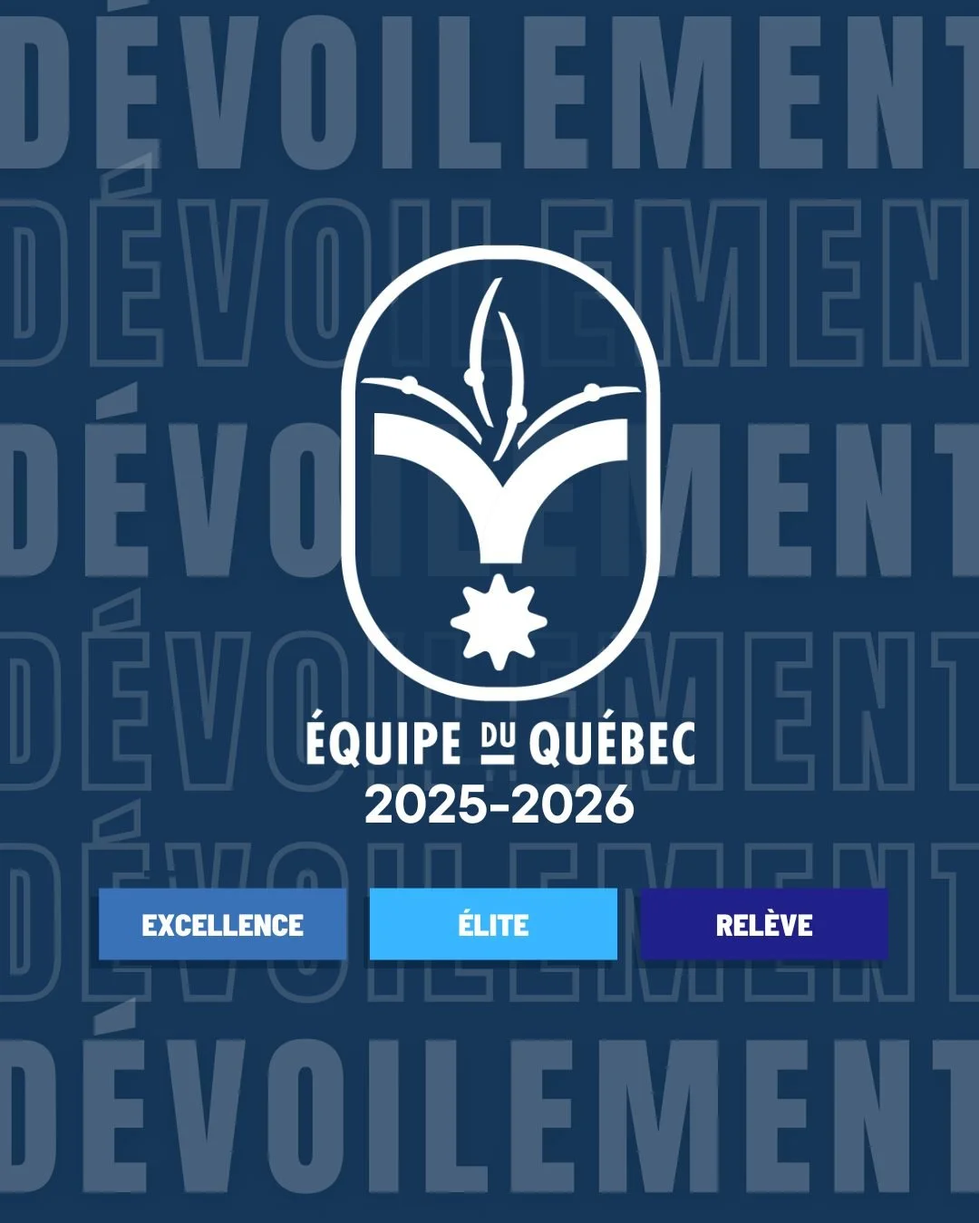 🌟Annonce officielle &ndash; &Eacute;quipe du Qu&eacute;bec 2025-2026🌟

Plongeon Qu&eacute;bec est fier d&rsquo;officialiser la composition de l&rsquo;&Eacute;quipe du Qu&eacute;bec pour la saison 2025-2026 💙

S&eacute;lectionn&eacute;s selon des c