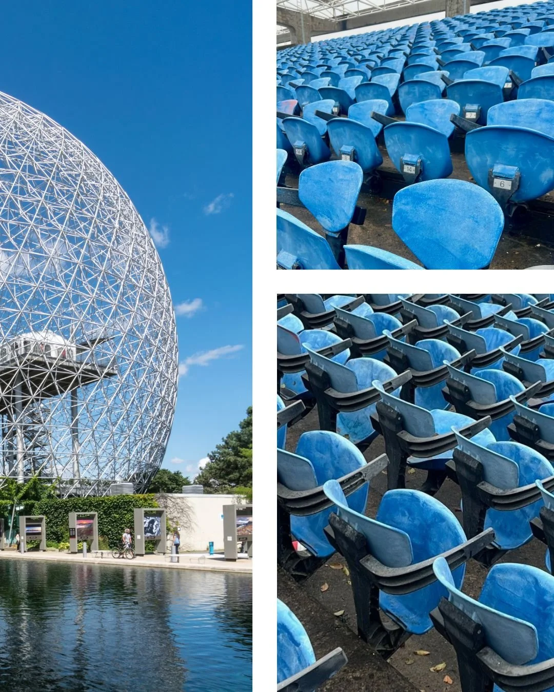 ⚜️Collaboration avec @reco_mtl et le @parcjeandrapeau 💙

Fauteuils vintage &ndash; 10 $ l&rsquo;unit&eacute;

Dans le cadre de travaux de r&eacute;fection majeure, le Parc Jean-Drapeau a mandat&eacute; R&Eacute;CO pour offrir une seconde vie &agrave